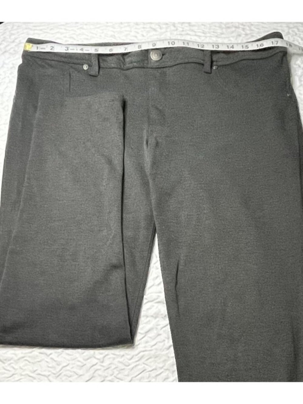 Mossimo Supply Co. Women's Gray Pants Size 15 - 37" Length